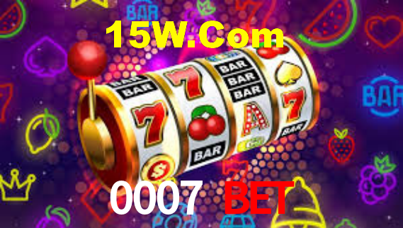 Interface do App 0007 Bet